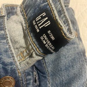 Gap straight leg crop jeans size 8